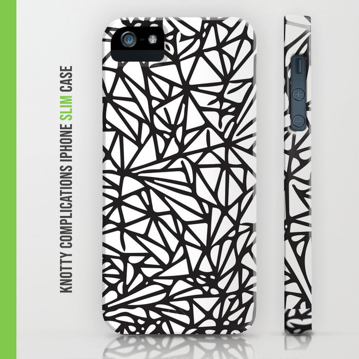 Knotty Complications iPhone Slim Case