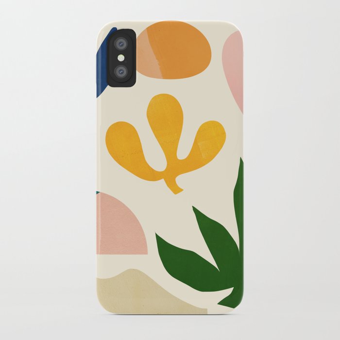 Abstraction Floral iPhone Case by forgetme 