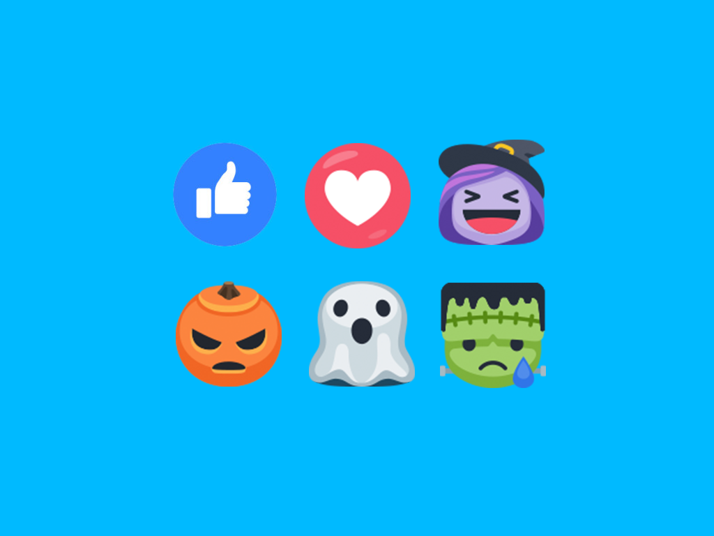 Facebook Reactions for Halloween 2016 Set