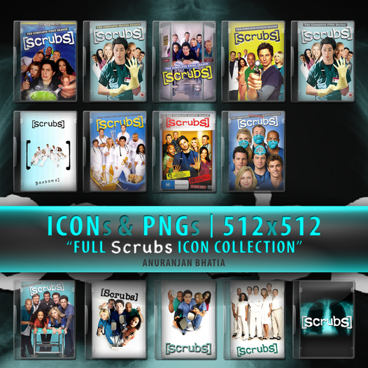 Scrubs DVD Icons