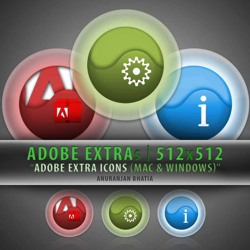 Adobe Extra Icons for Mac