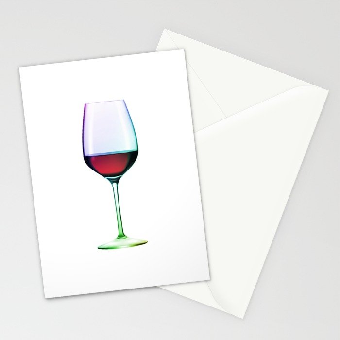 Xmas Wine Greeting Card