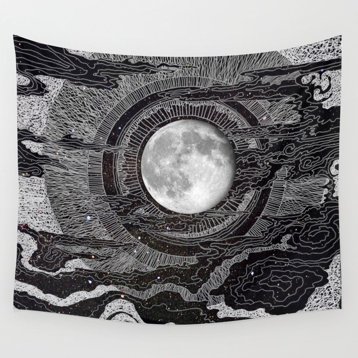 Moon Glow Wall Tapestry