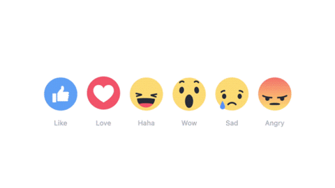 Facebook Animated Reactions