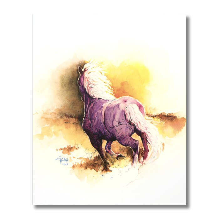 The Magic Horse Canvas Print