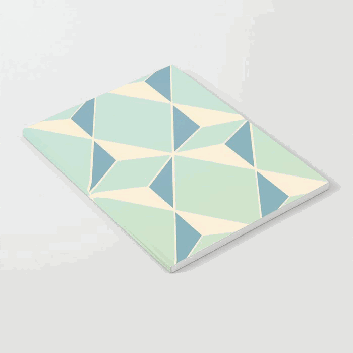 Triangles and Squares X Notebook by Metron 